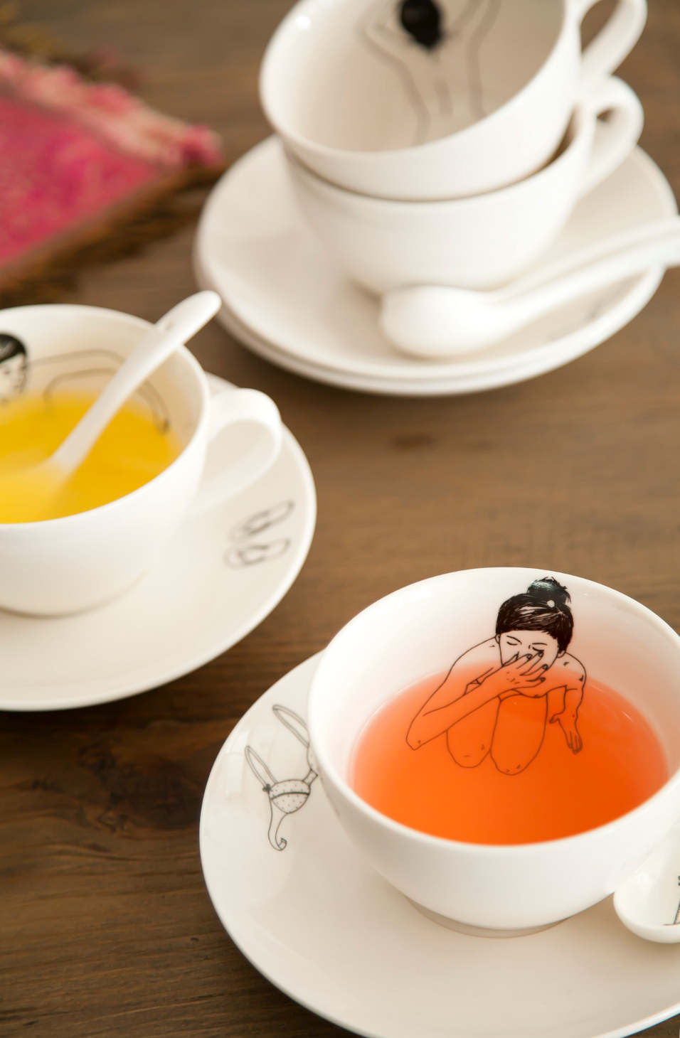 take a bath tea set（pols potten社）
