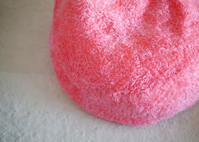 BEAN BAG CHAIR　”teddy pink（テディピンク）”